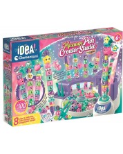 Set creativ Clementoni Crea Idea - Studio de pixuri Message Pens