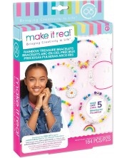 Set creativ Make it Real - Creează-ți brățări în culorile curcubeului -1