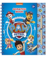 Totum Creative Kit - Paw Patrol Scratchbook -1