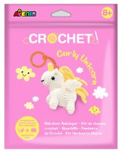 Set creativ Avenir - Tricotare breloc, Unicorn