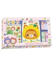 Set creativ Janod - Materiale de papetărie, 12 piese
