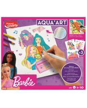 Set creativ Maped Creativ - Pictează cu acuarelă, Barbie  -1