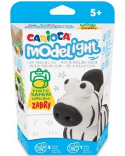 Set creativ Carioca Modelight PlayBox - Zebra