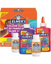 Set creative pentru slime Elmer's - Culori opace -1