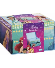 Set creativ Totum - Decorează singur o cutie de bijuterii, Disney Princess