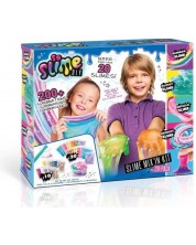 Set creativ Canal Toys - So Slime, fă-ți propriul slime, 20 de culori -1