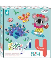 Set creativ Janod 4 YEARS - Animale amuzante -1