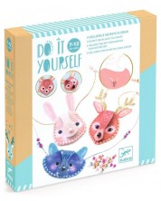 Set creativ Djeco - Creează-ți singur 3 coliere strălucitoare - imagine 1