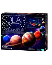 Set creativ 4M - Carusel 3D strălucitor al sistemului solar -1