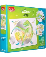 Set creativ Maped Creativ - Aqua Art, dinozuri -1