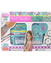 Set creativ pentru brățări 2 în 1 Raya Toys – Fă-ți propria brățară a prieteniei