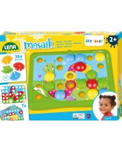Set creativ Lena - Primul meu mozaic, Natură, 36 piese - imagine 1