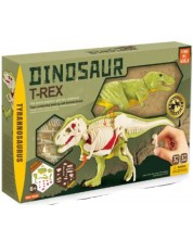 Set creativ King Me World - Asamblează Tiranozaur Rex 3D -1