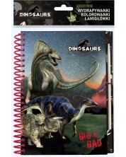Carnețel creativ Derform Dinosaur 17 -1