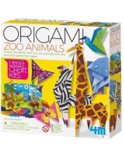 Set creativ 4M - Grădina zoologică origami -1