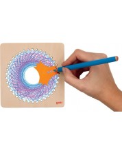 Set creativ cu un spirograf Goki -1