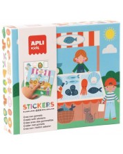 Set creativ cu autocolante Apli Kids – La piață