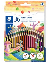 Creioane colorate Staedtler Noris Colour 185 - 36 de culori -1
