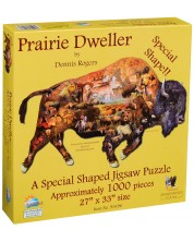 Puzzle SunsOut de 1000 piese - Animalele de prerie, Denis Rogers