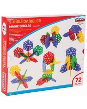 Constructor Pilsan - Magic Circles, 72 piese