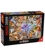 Puzzle Anatolian de 3000 piese - Monumentele lumii	