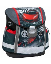 Rucsac pentru școală Belmil Classic - Drift Racing, 2 compartimente, 19 l