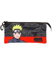 Penar pentru școala Karactermania Naruto - Clouds, cu 3 fermoare