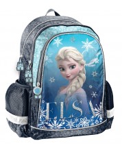 Ghiozdan școlar Paso Frozen - Cu 3 compartimente