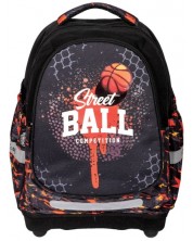 Ghiozdan școlar anatomic S. Cool - Street Ball, 24 l -1