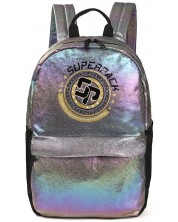 Ghiozdan școlar S. Cool Super Pack - Metalic, cu 1 compartiment	 -1