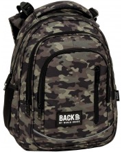 Rucsac pentru școală Back Up R - Camo, cu 3 compartimente