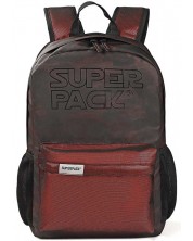 Ghiozdan școlar S. Cool Super Pack - Fashion Red, cu 1 compartiment -1