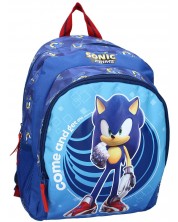 Ghiozdan școlar Vadobag Sonic - Supreme Power, 1 compartiment, 33 x 38 x 12 cm