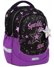 Ghiozdan școlar Belmil - Sparkle Like a Star, 2 compartimente, 19 l -1