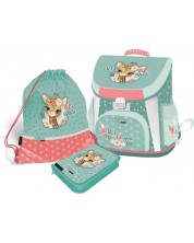 Set școlar Lizzy Card Lil Babe - Rucsac, geantă de sport și geantă de transport