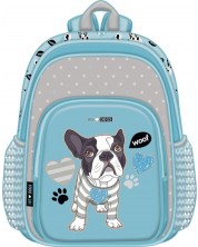 Rucsac școlar Lizzy Card We Love Dogs Woof - Junior + -1