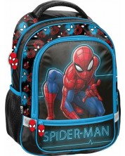 Ghiozdan școlar Paso Spider-man - Varianta 2, cu 2 compartimente