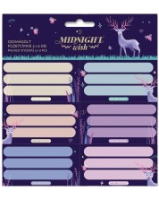 Etichete caiet Ars Una Midnight Wish - 18 bucăți