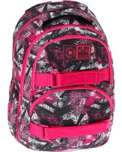 Rucsac școlar ergonomic Play Dexter Mini - Abstract Pink