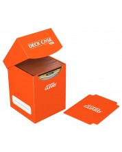 Cutie pentru carti de joc Ultimate Guard Deck Case - Standard Size Orange -1