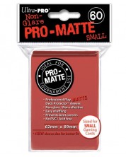 Ultra Pro Card Protector Pack - Small Size (Yu-Gi-Oh!) Pro-matte - roșii 60 buc. -1