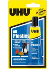 Lipici pentru plastic UHU - 30 ml, transparent -1