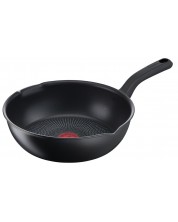 Tigaie wok Tefal - So Chef  G2677772, 26см, negru