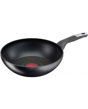 Tigaie wok Tefal - Unlmited G2551972, 28 cm, negru