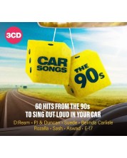 Various Artists - Car Songs The 90s (3 CD)	 -1