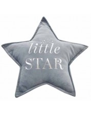 Pernă Bambino - Little Star, 25 cm, albastru