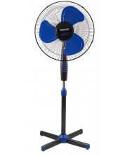 Ventilator Perfect - FM-3237, 3 viteze, 41 cm, negru/albastru -1