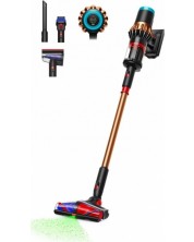 Aspirator vertical Dyson - V16 Piston Animal SV53, negru/cupru