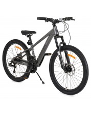 Bicicletă Byox - Zenith, aliaj 24'', gri - imagine 1