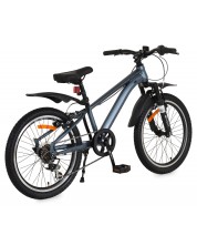 Bicicletă cu viteze Byox Whizzy - 20'', gri